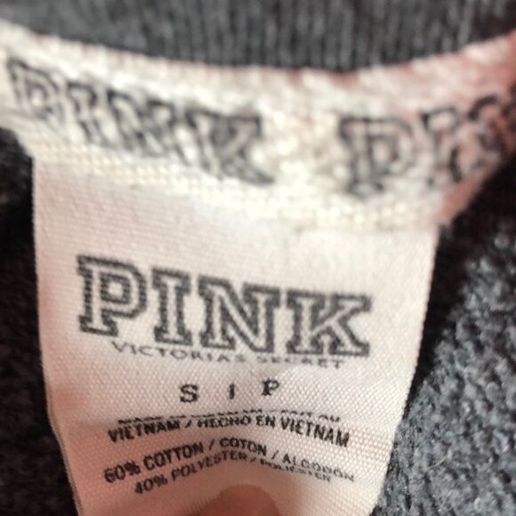 VS Pink 1/4 zip hoodie sz S - Picture 5 of 5